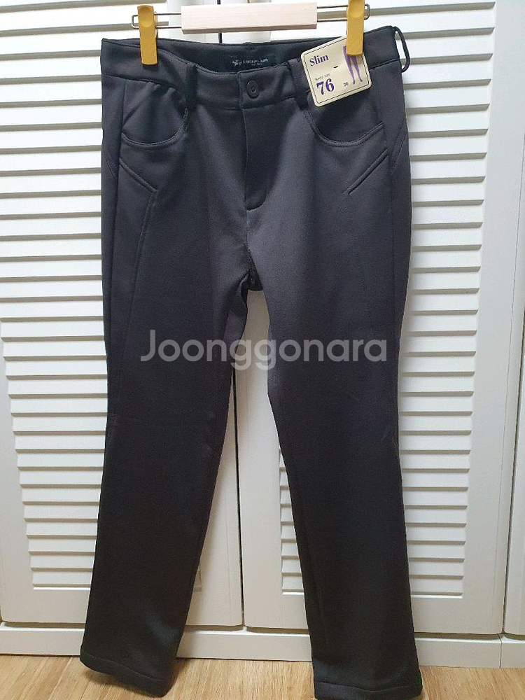 뱅뱅 기모 슬림핏 바지 29~30/ 슬림핏/새상품--0