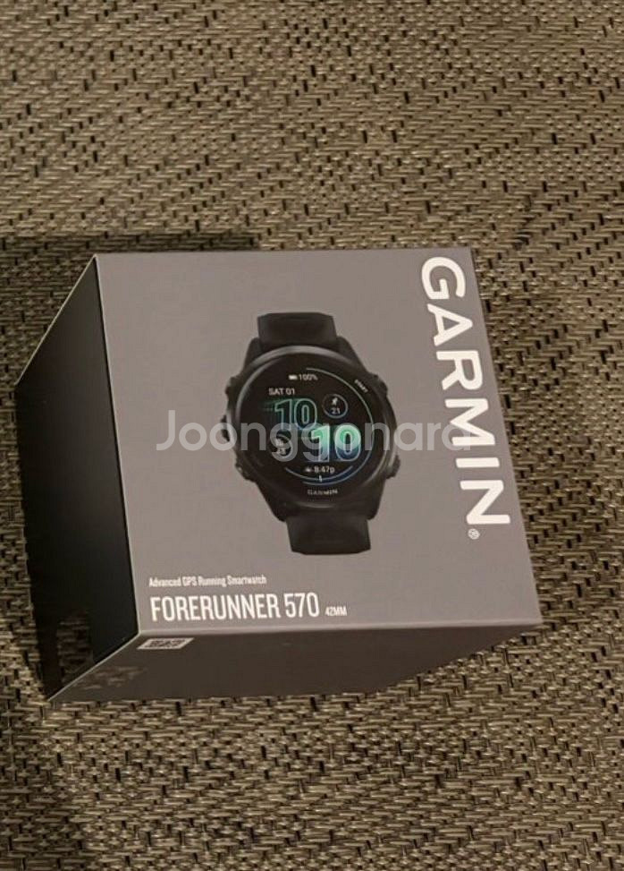 가민포러너 570 42mm 개봉후 페어링만 한 것 판매--0