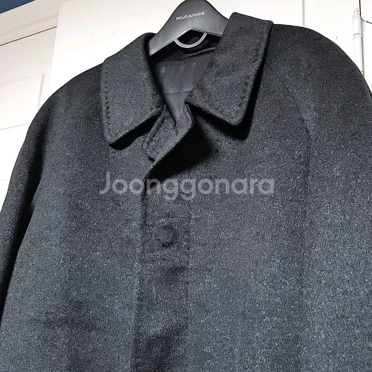 발망 캐시미어 100% 남성 코트 그레이--1