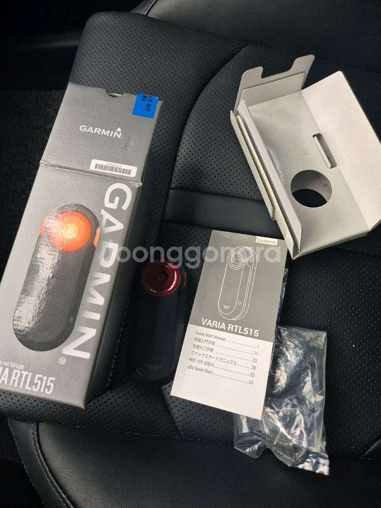 가민 바리아515 후미등 센서--0