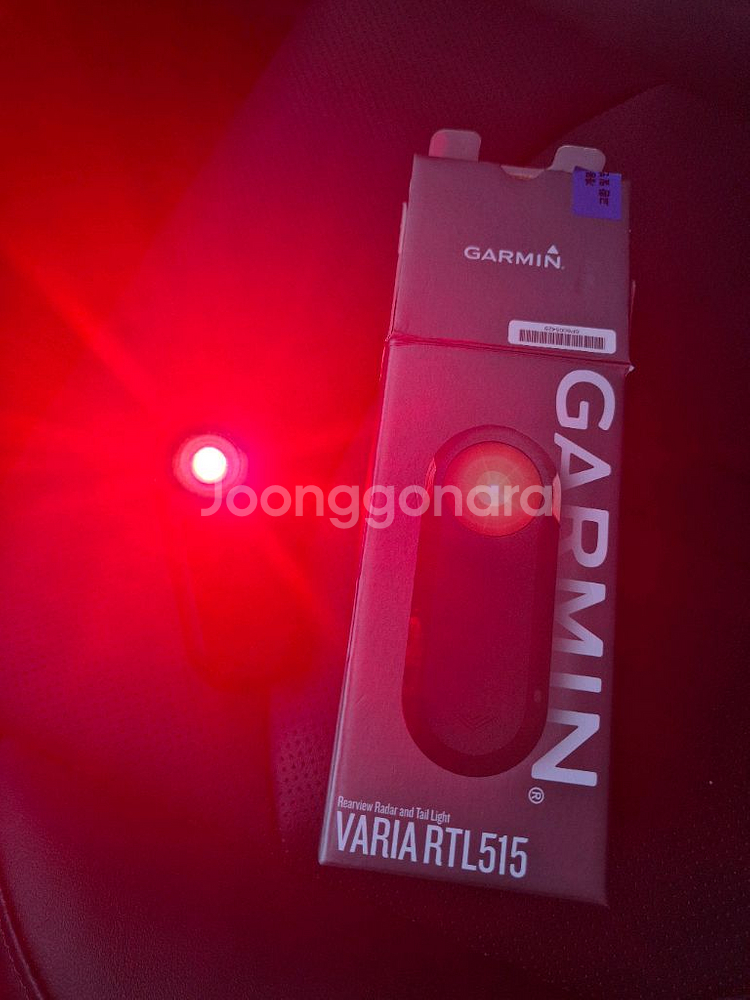가민 바리아515 후미등 센서--1