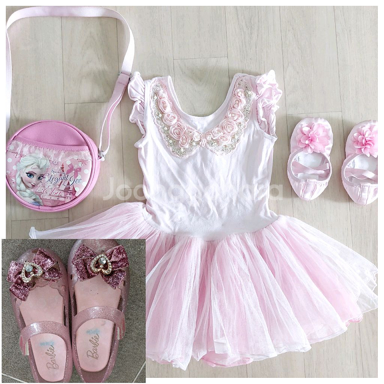 발레복 세트(발레복 슈즈 가방 신발)--0