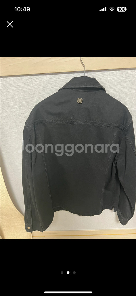 솔리드옴므 흑청자켓 판매합니다--4