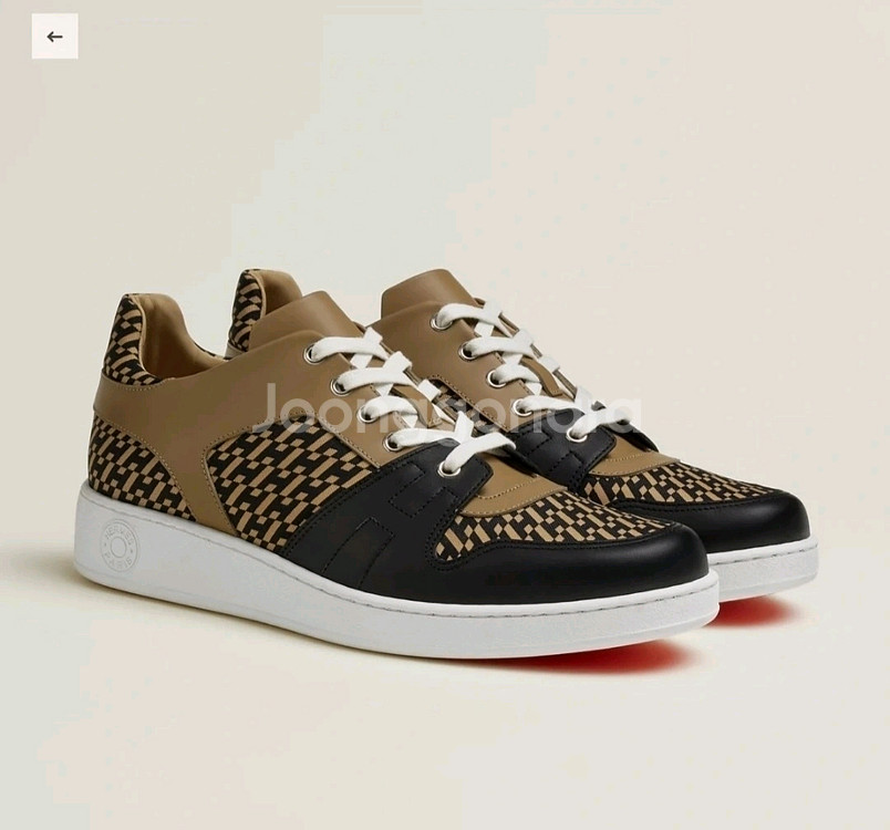 에르메스 스니커즈 프리스니커즈 고비베이지 누아 42.5--0