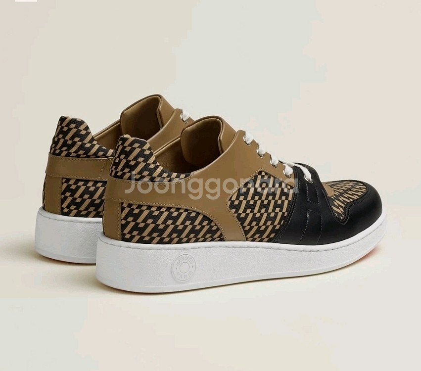 에르메스 스니커즈 프리스니커즈 고비베이지 누아 42.5--1