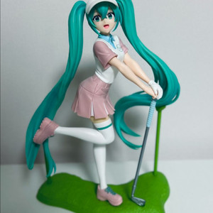 하츠네미쿠 골프 피규어