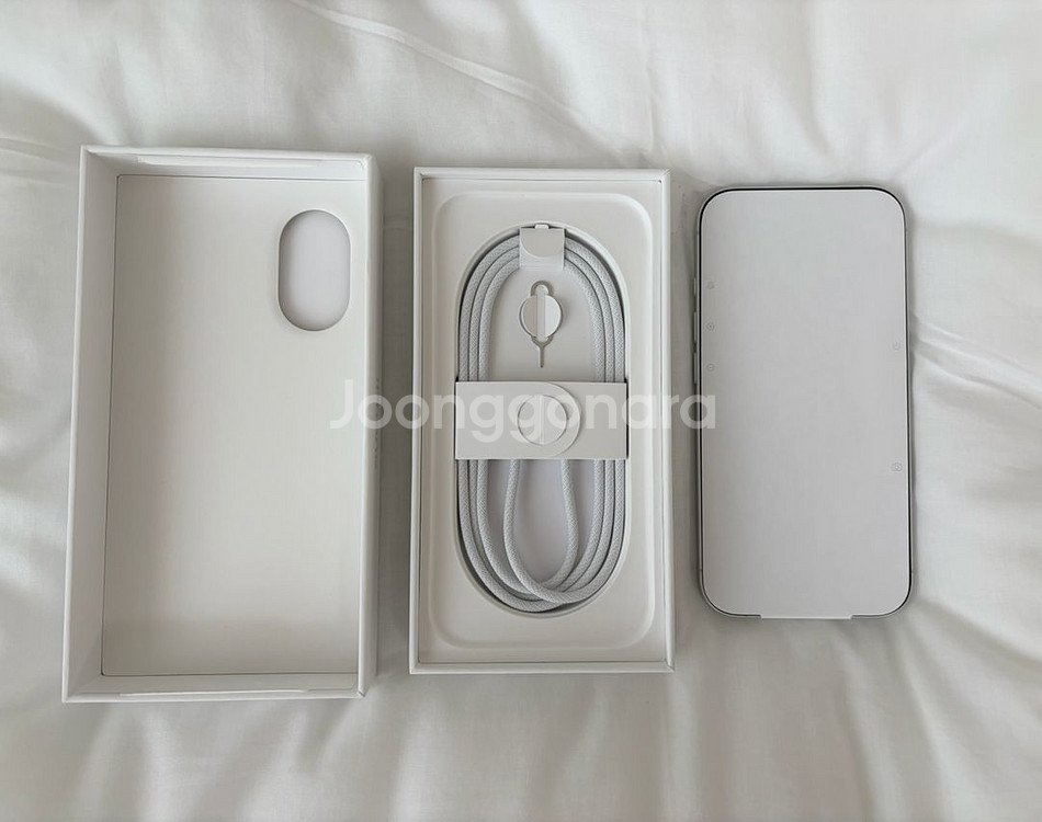 아이폰16 화이트 256GB 100%--1