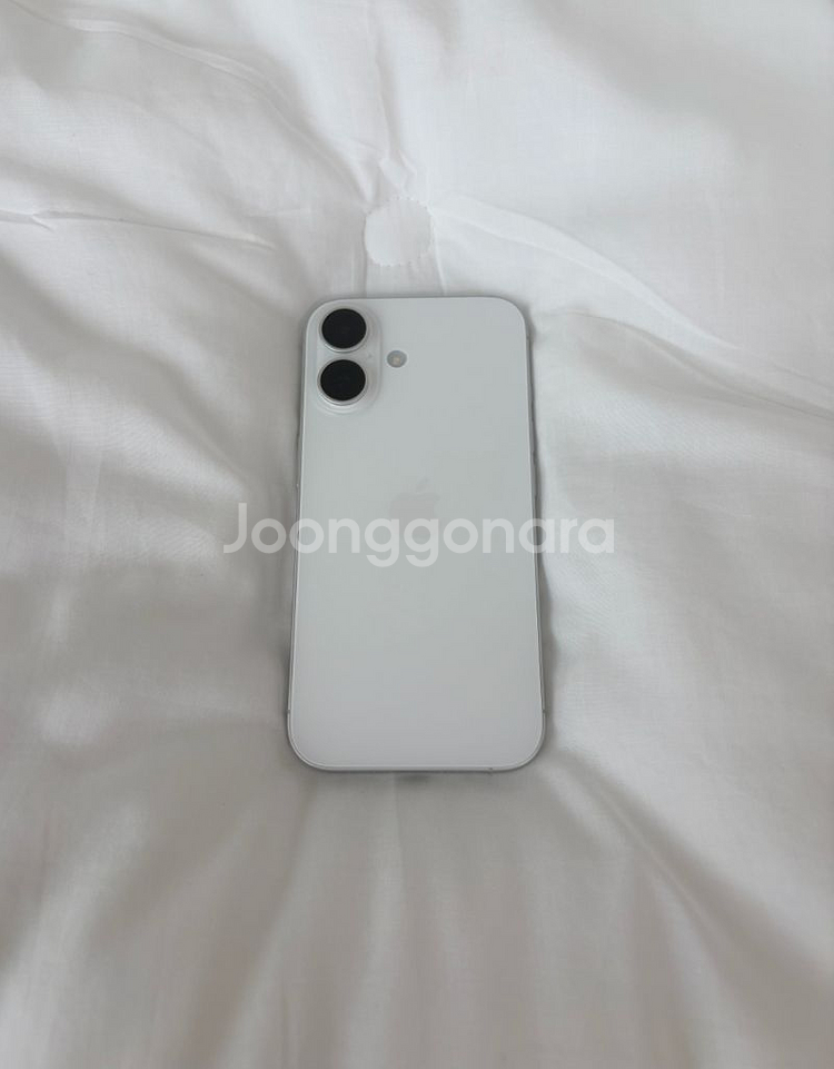 아이폰16 화이트 256GB 100%--3