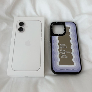 아이폰16 화이트 256GB 100%
