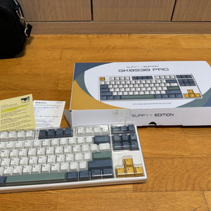 한성 GK893B PRO 무접점 키보드 (서피 색상)
