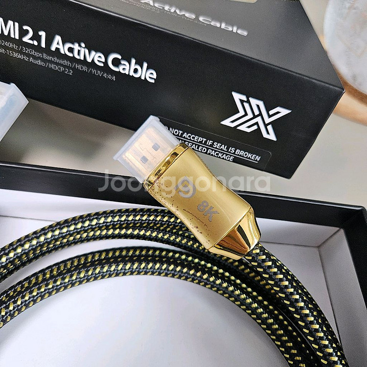 DP1.4 TO HDMI2.1 CABLE 판매합니다.--5