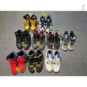 나이키 조던 덩크 바클리 업템포 여러개 정리합니다