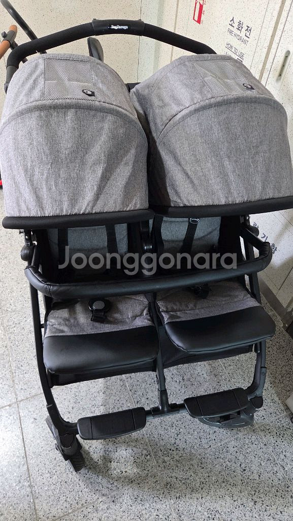 pegperego 뻬그뻬레고 북포투 트윈 쌍둥이 유모차--1