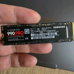 삼성 990 PRO 4TB SSD 국내정품
