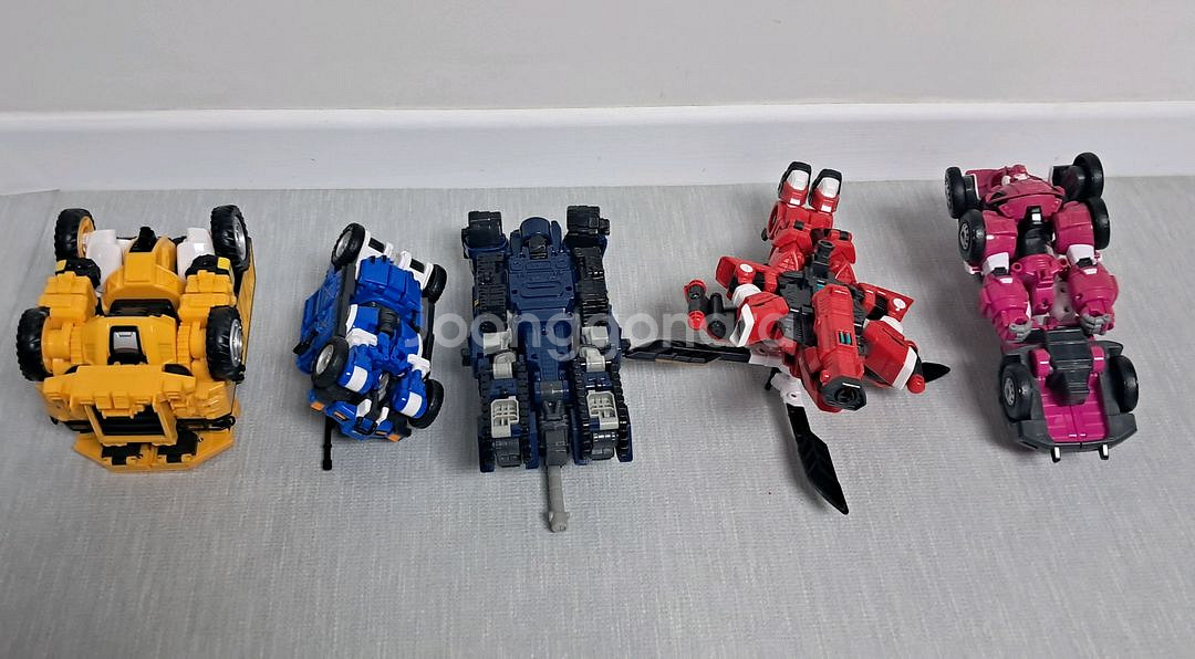 (가이아)미니특공대 펜타x봇 5단합체 펜타트론 5종--3