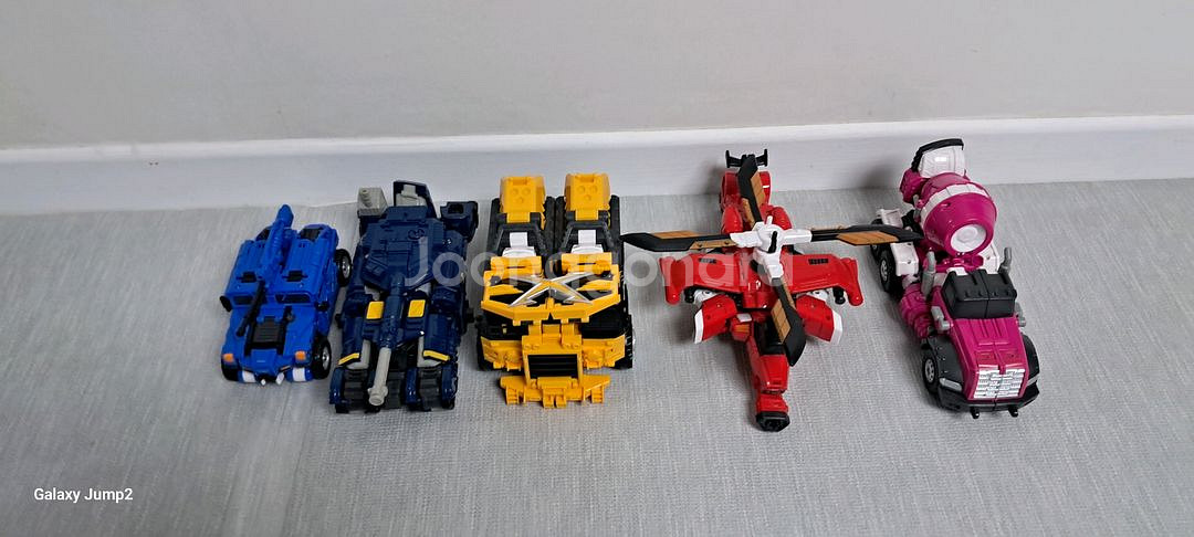 (가이아)미니특공대 펜타x봇 5단합체 펜타트론 5종--2