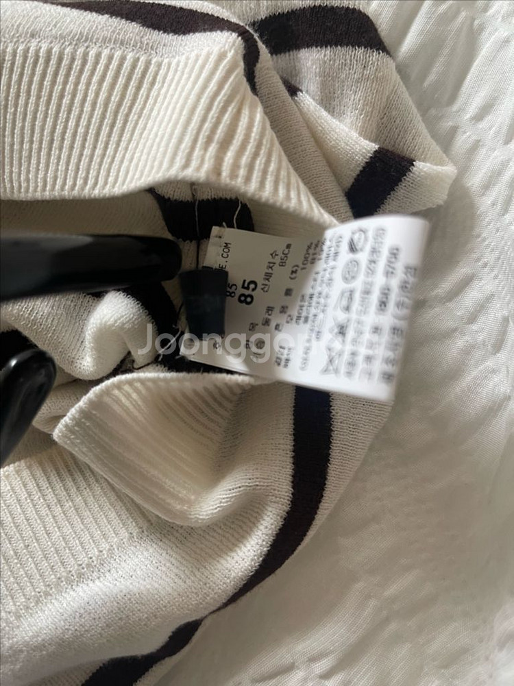 24 더캐시미어 가디건 랑방 타임 한섬 마인--3