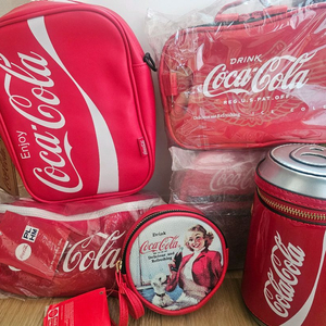 코카콜라 소품가방6종 새상품