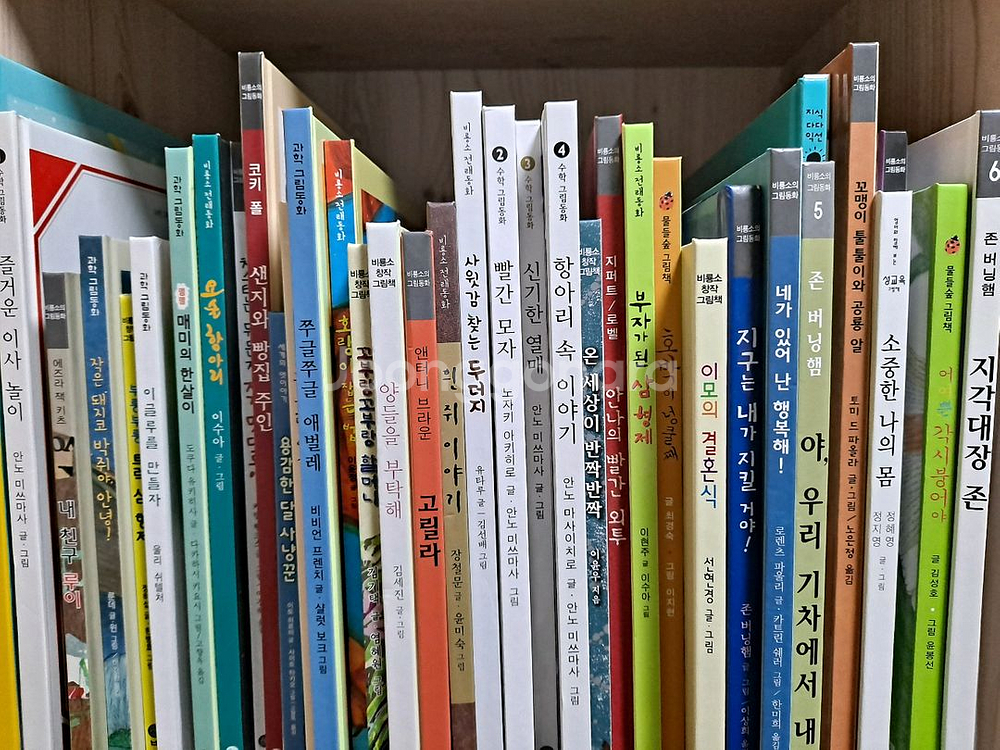 4~7세 단행본 모음 비룡소,앤서니브라운,받침없는동화--1