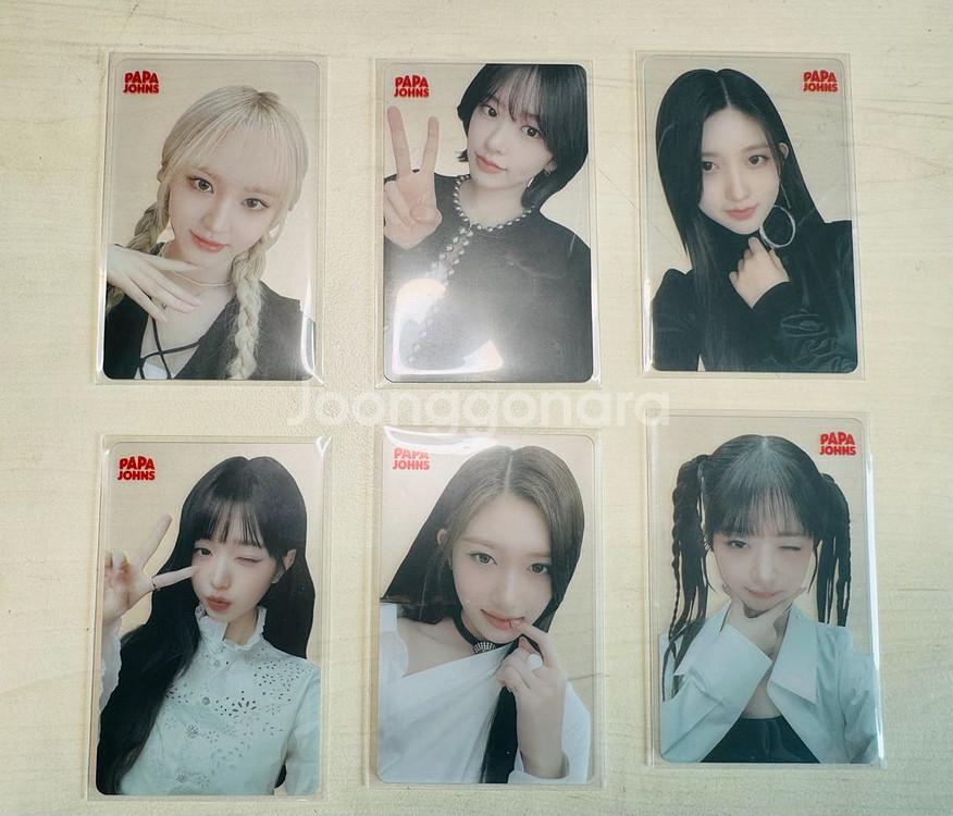 아이브 파파존스 포카 + 랜덤 (아이브)포카--0
