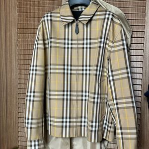 새상품급) 버버리 체크 해링턴 남자 양면 자켓 LG