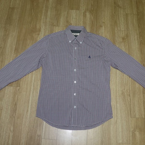 (95)빈폴/네이비버건디 잔체크셔츠