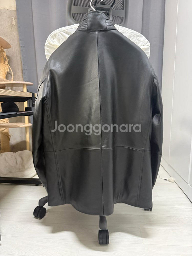 sunflower 퍼티그 레더자켓 50 사이즈 선플라워--1