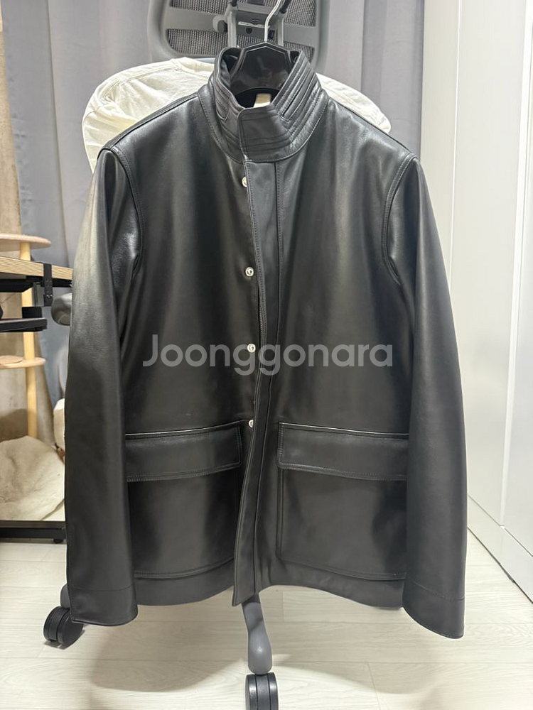 sunflower 퍼티그 레더자켓 50 사이즈 선플라워--0