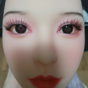 실물 사이즈 TPE 헤드 2개