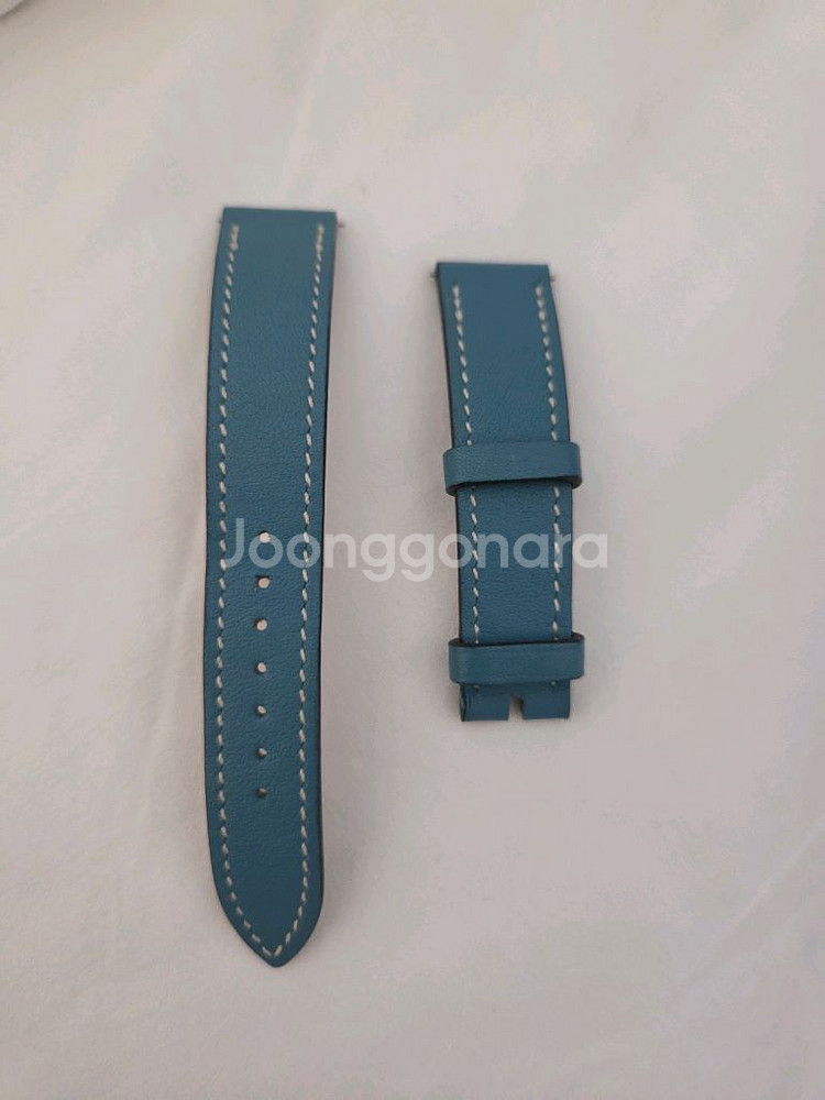 에르메스 h아워 pm 블루진 스트랩--0