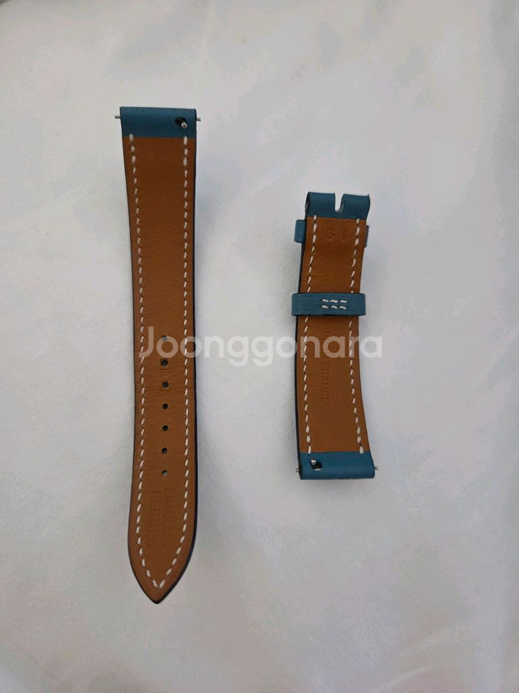 에르메스 h아워 pm 블루진 스트랩--1