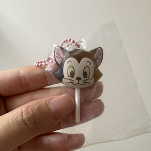 디즈니 피노키오 피가로 캔디 막대사탕 키링