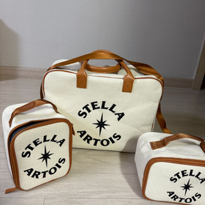 스텔라 아르투아 캔버스 보냉백 가방 3종 세트