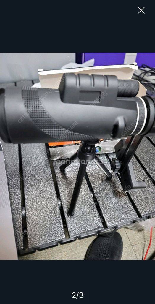 새상품 휴대용 망원경 핸드폰 거치--1