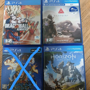 PS4 /Ps5 게임 (드래곤볼,호라이즌]farpoin