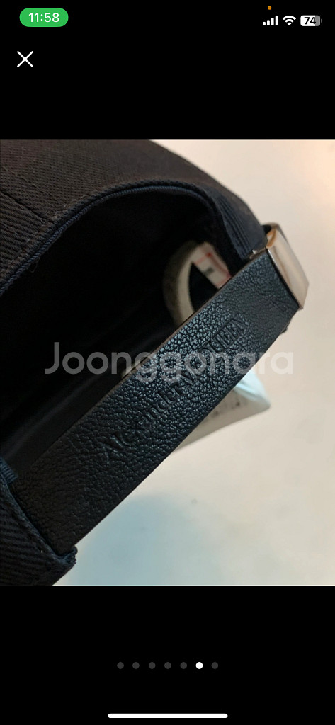 알렉산더맥퀸 남녀공용 캡 M (미착용 새상품)--5