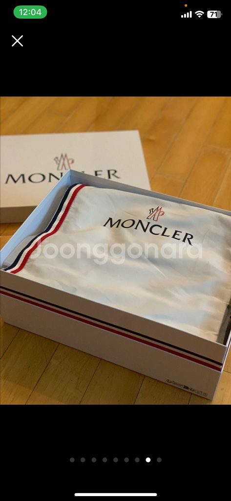 몽클레어 RUNAROVE 로우탑 스니커즈 41 (새상품--6