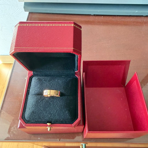 Cartier 러브 링 핑크골드 60호