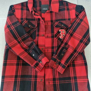 mlb 체크셔츠