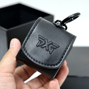 PXG 골프공 케이스 파우치 블랙