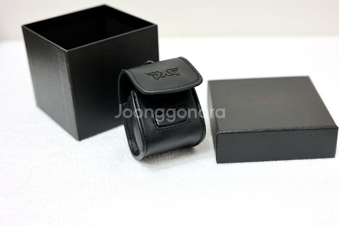 PXG 골프공 케이스 파우치 블랙--6