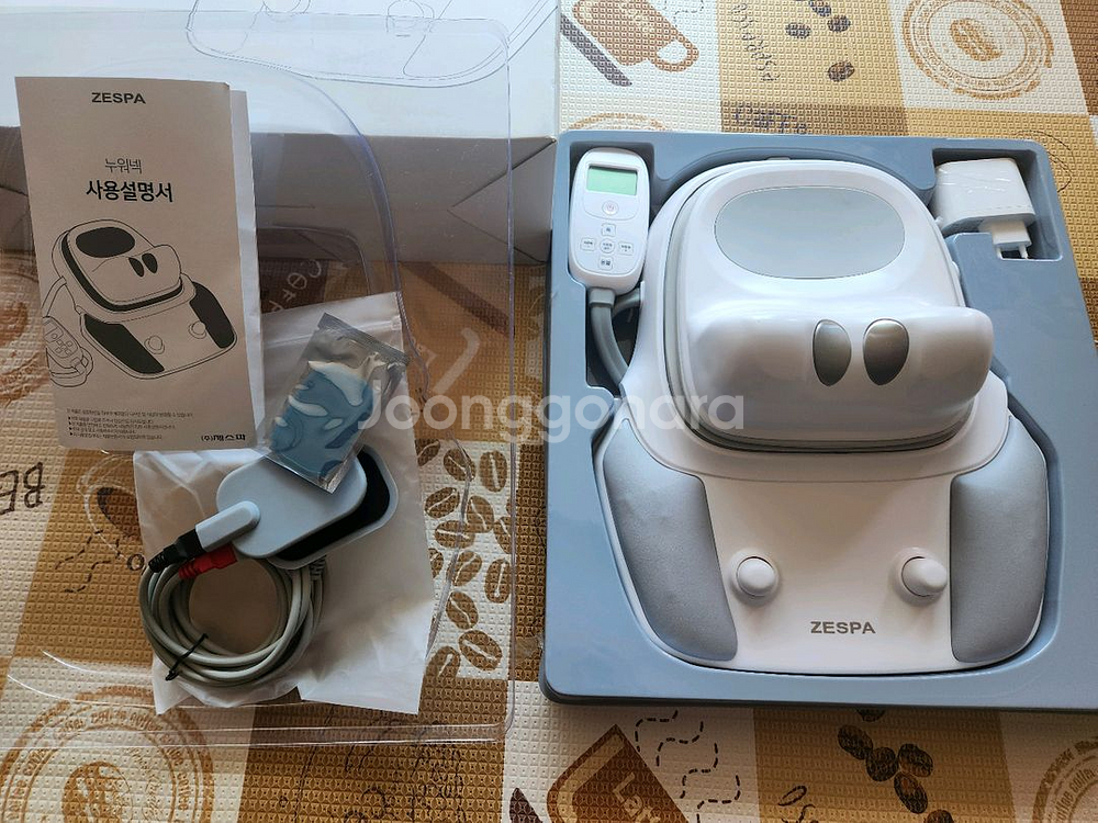 제스파 누워넥 목 어깨 안마기 ~ 택포--0