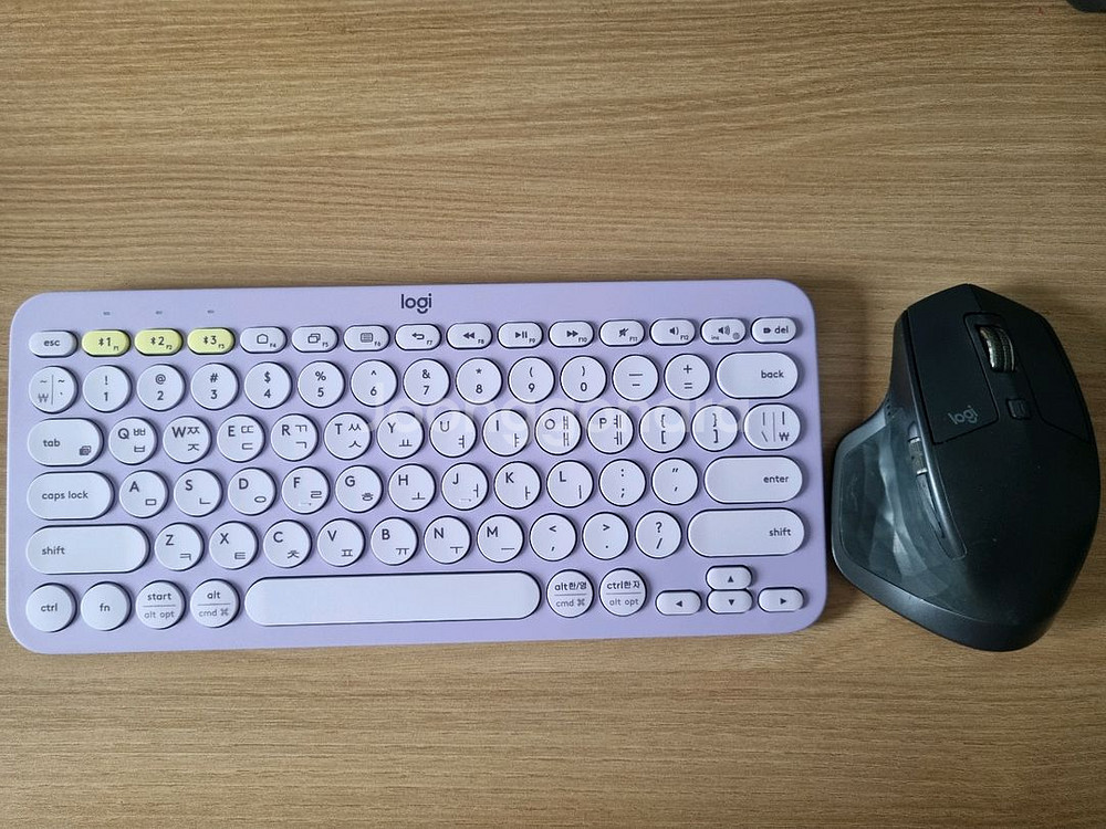 로지텍 K380 키보드와 MX Master 2S 마우스--0