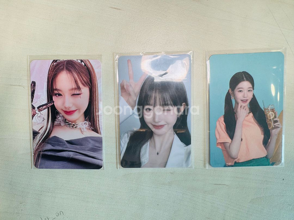 아이브 원영 포카 3종세트!--0