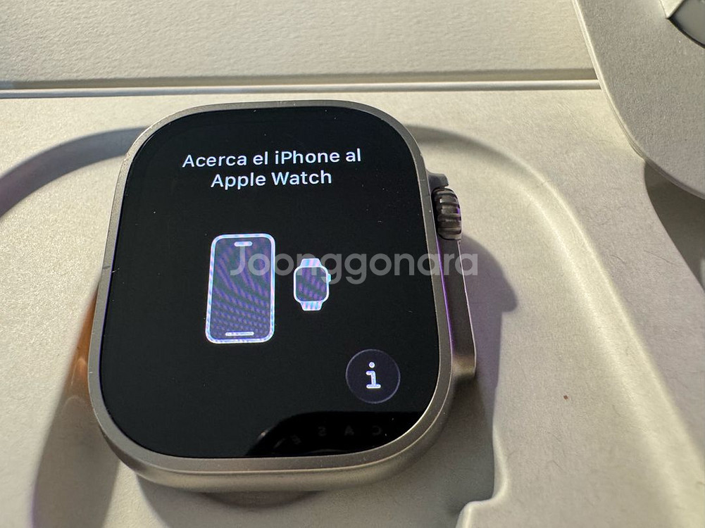 애플워치 울트라 1세대 티타늄--1