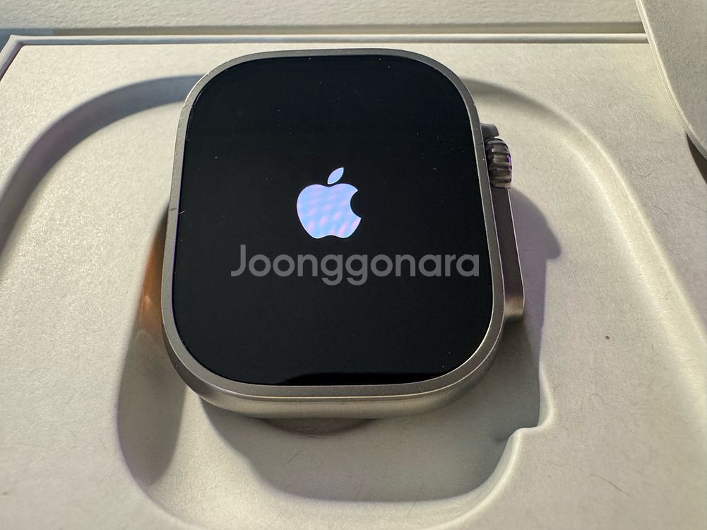 애플워치 울트라 1세대 티타늄--2
