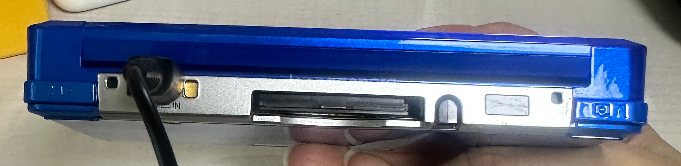 닌텐도 3DS 블루 풀세트 칩두개 포함--7