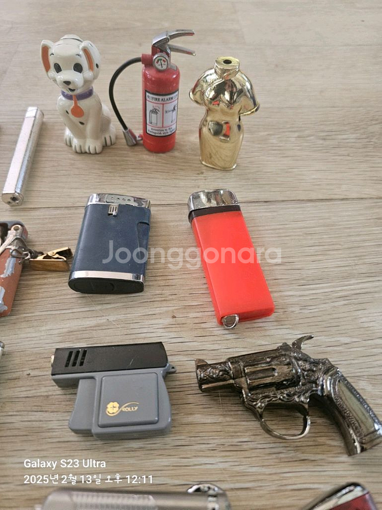 라이터 중고 25개 일괄--1