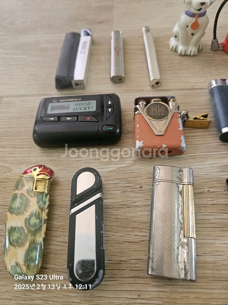 라이터 중고 25개 일괄--2