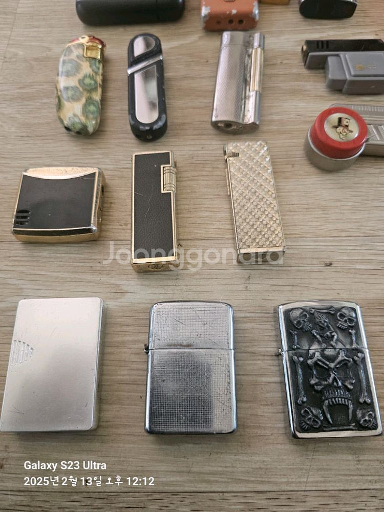 라이터 중고 25개 일괄--3